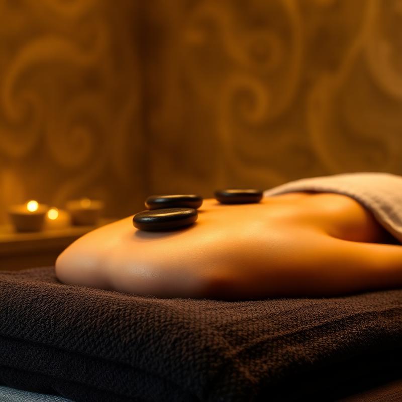Hot stone massage therapy
